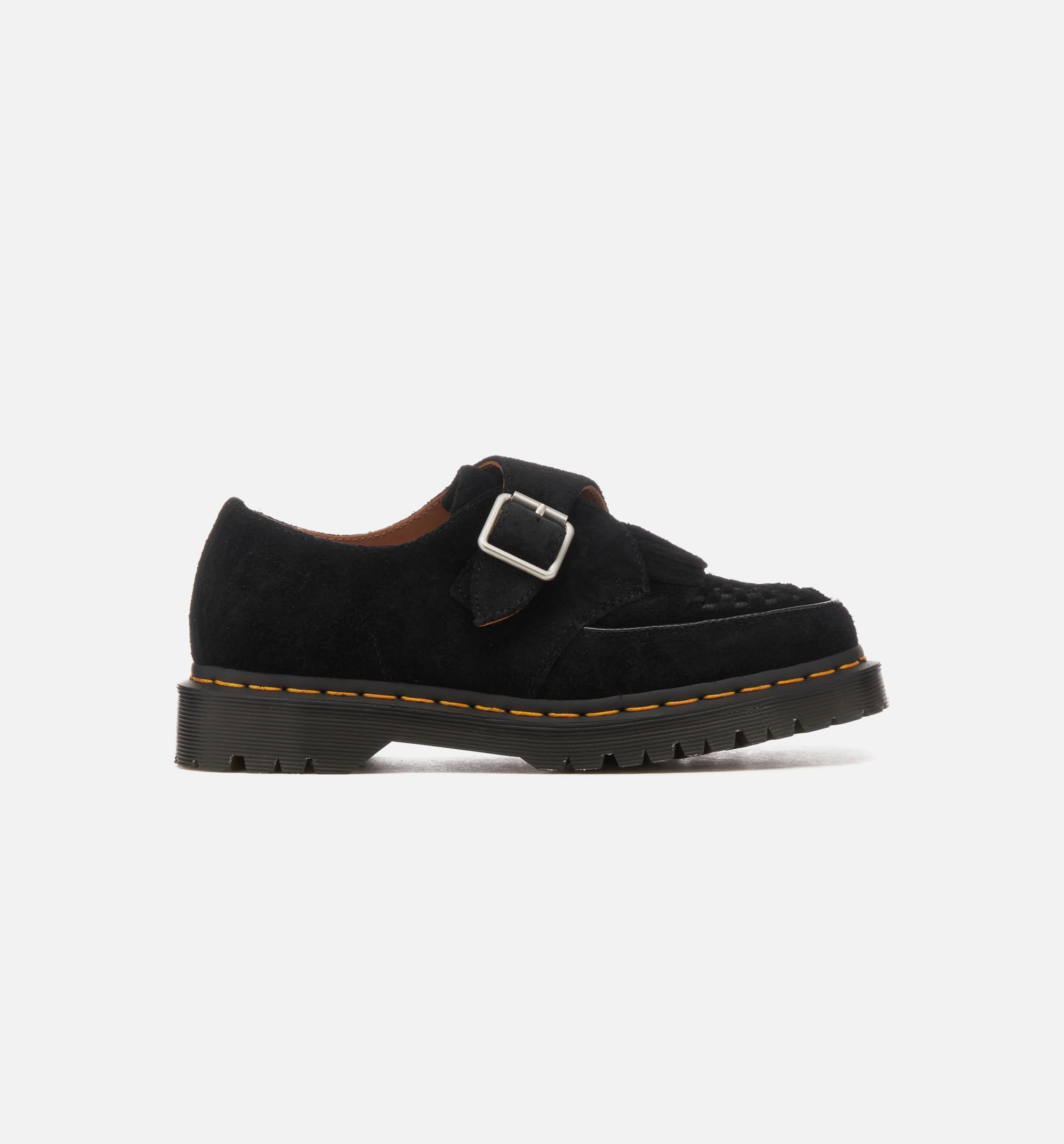 Ramsey Suede Kiltie Buckle Creepers Mens Lifestyle Shoe - Black、mySite、dreamappss