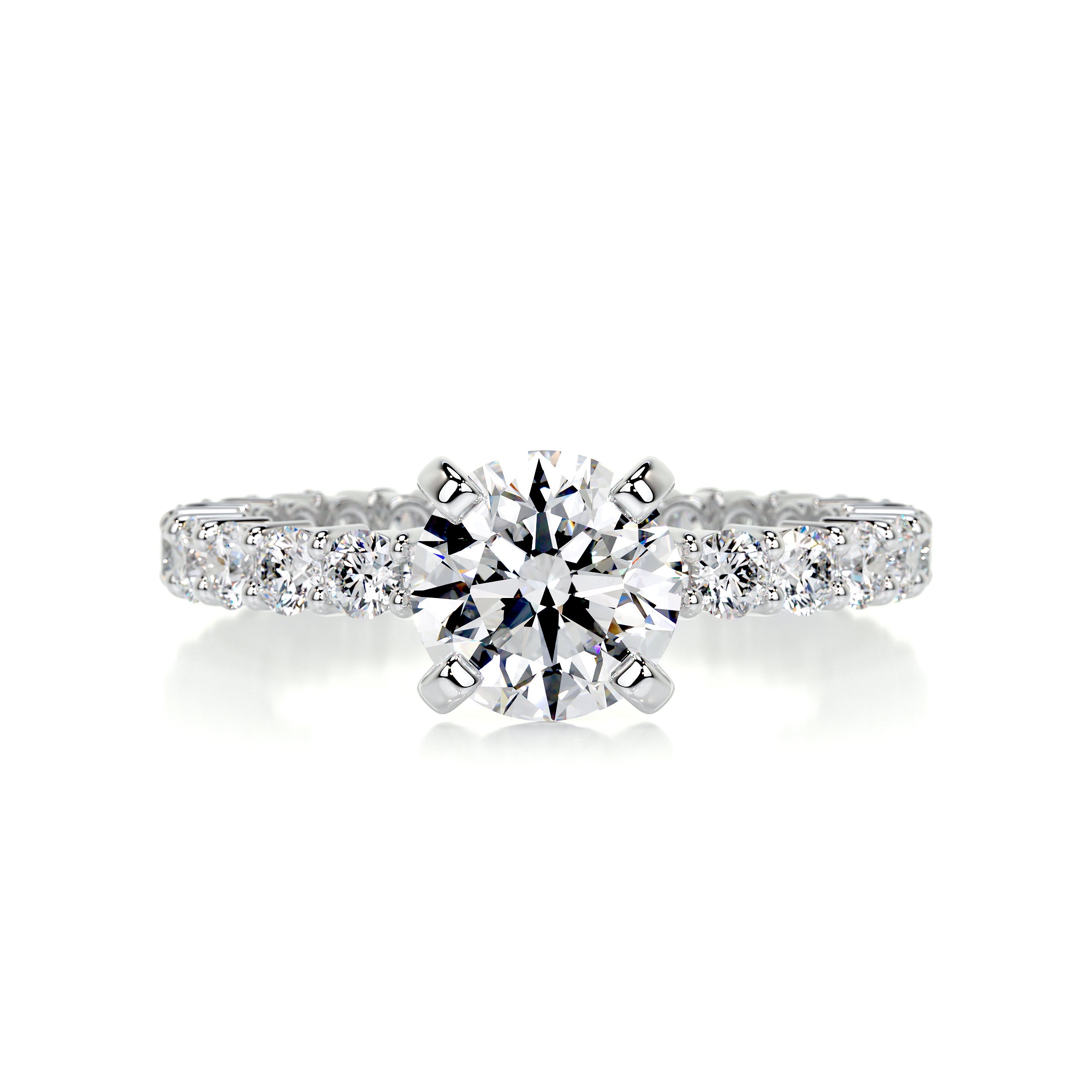 Jenna Diamond Engagement Ring -18K White Gold、mySite、hinf8tx79