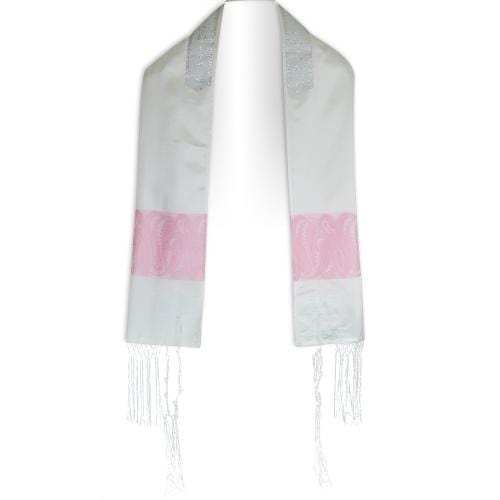White and Pink Paisley Tallis、mySite、topwebapps