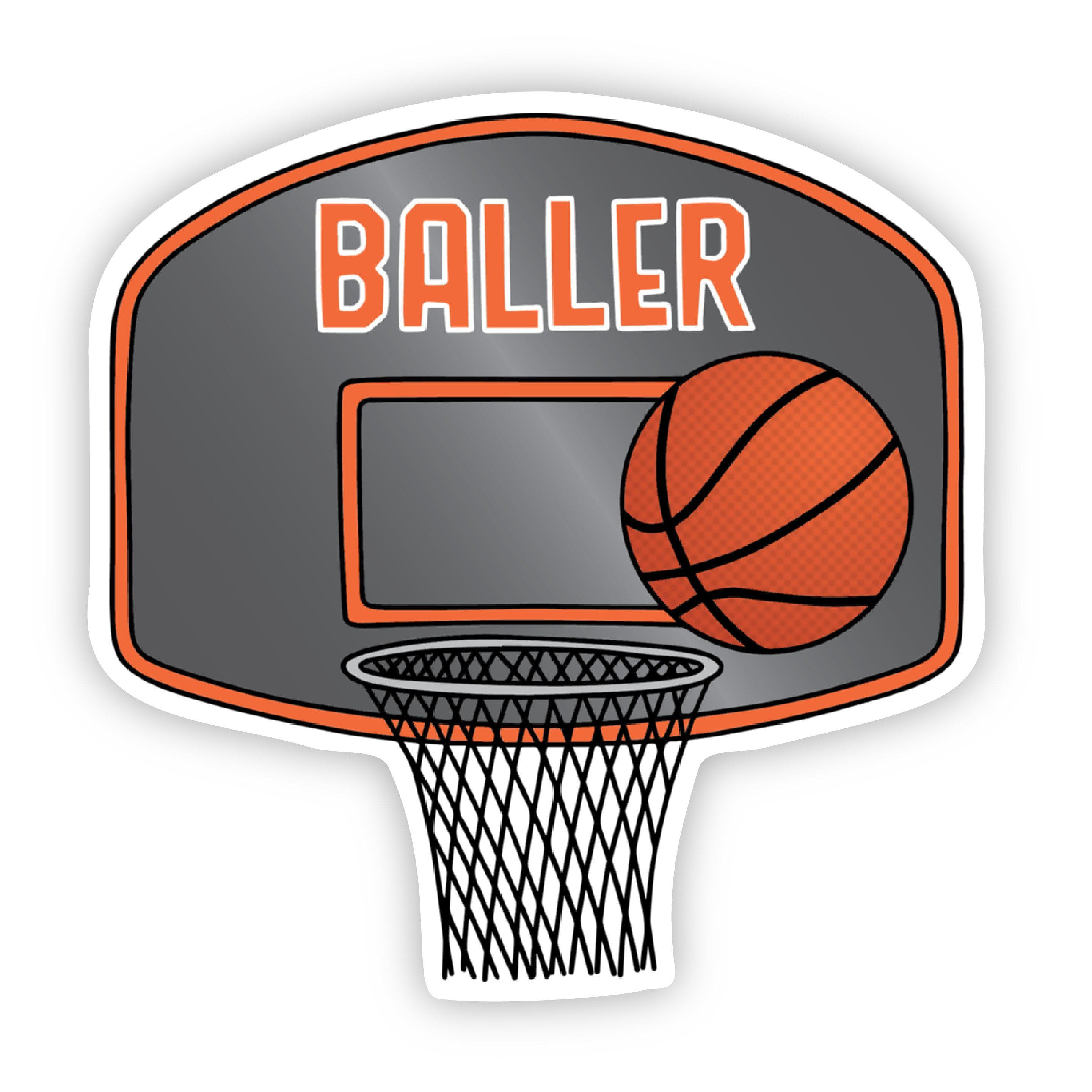  Baller Basketball Sports Sticker、mySite、elrpsem3k