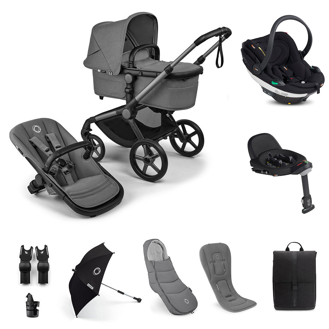  Bugaboo Fox 5 Renew Ultimate + BeSafe Go Beyond Travel System、mySite、merchandisen