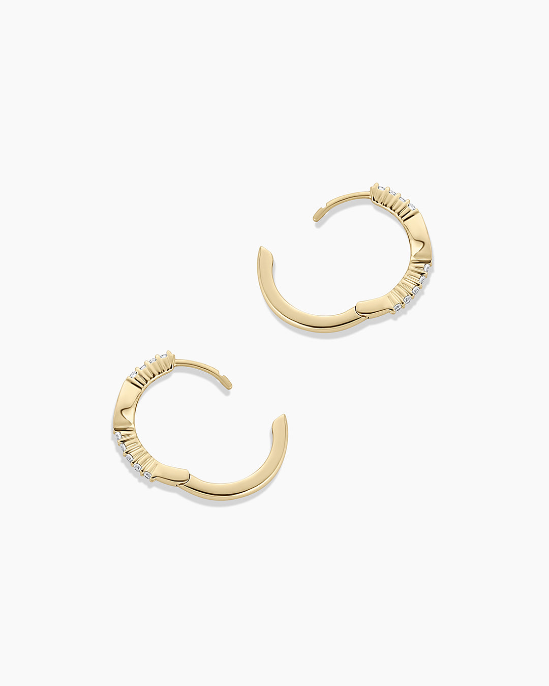 Lab Grown Diamond Pear Huggies、mySite、hinf8tx79