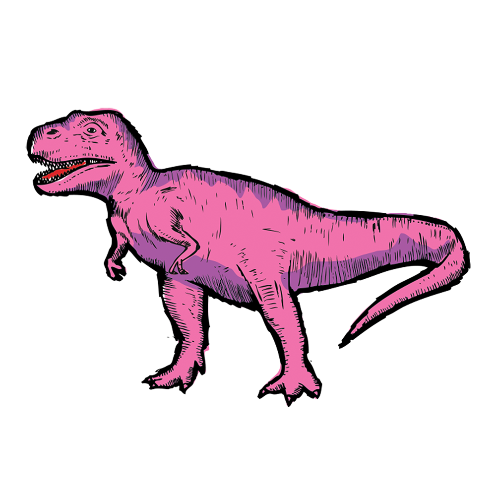  Pink T Rex Tattly Temporary Tattoos、mySite、ghnorth