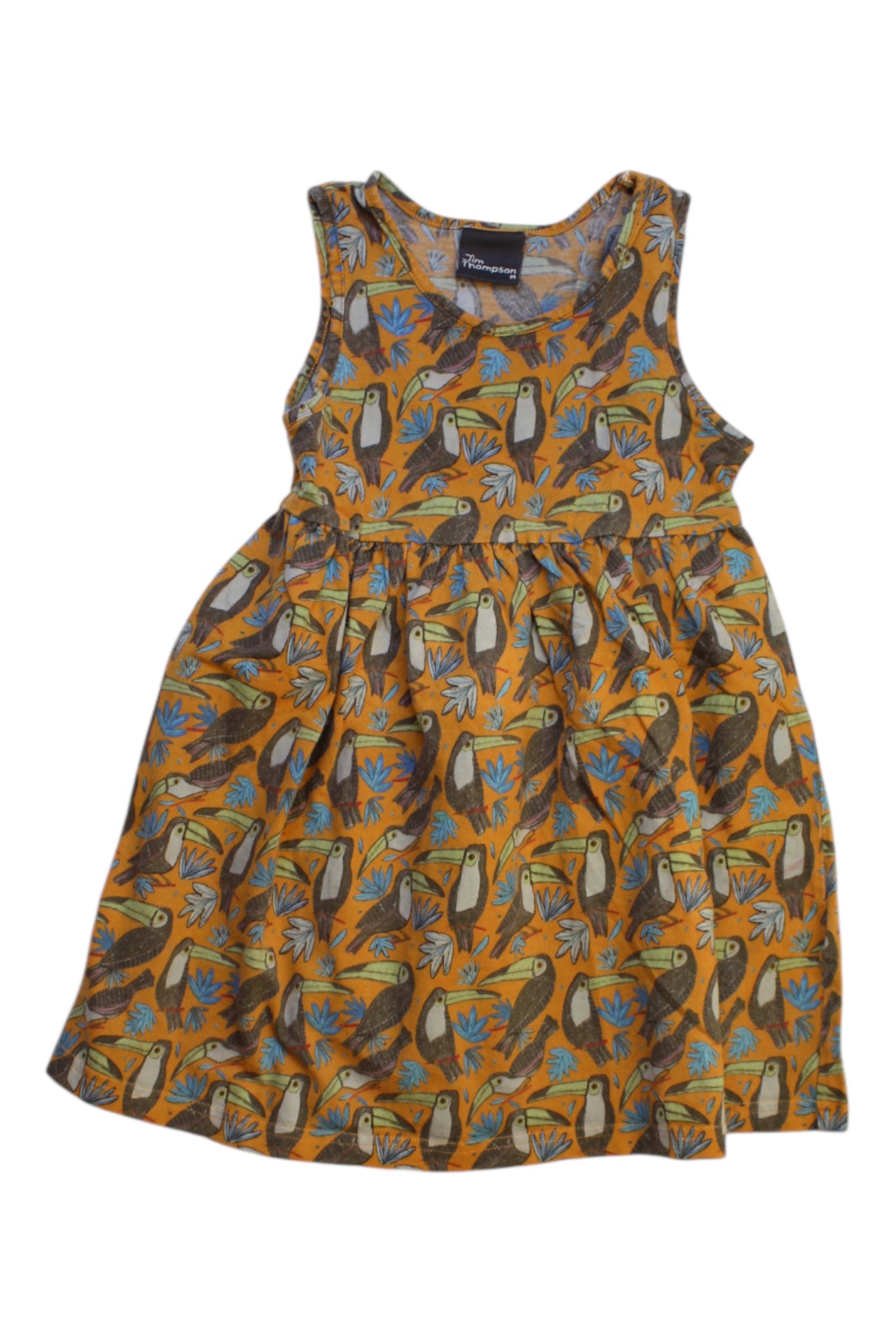 Jim Thompson Sleeveless Toucan Dress 5T、mySite、g9winljtr