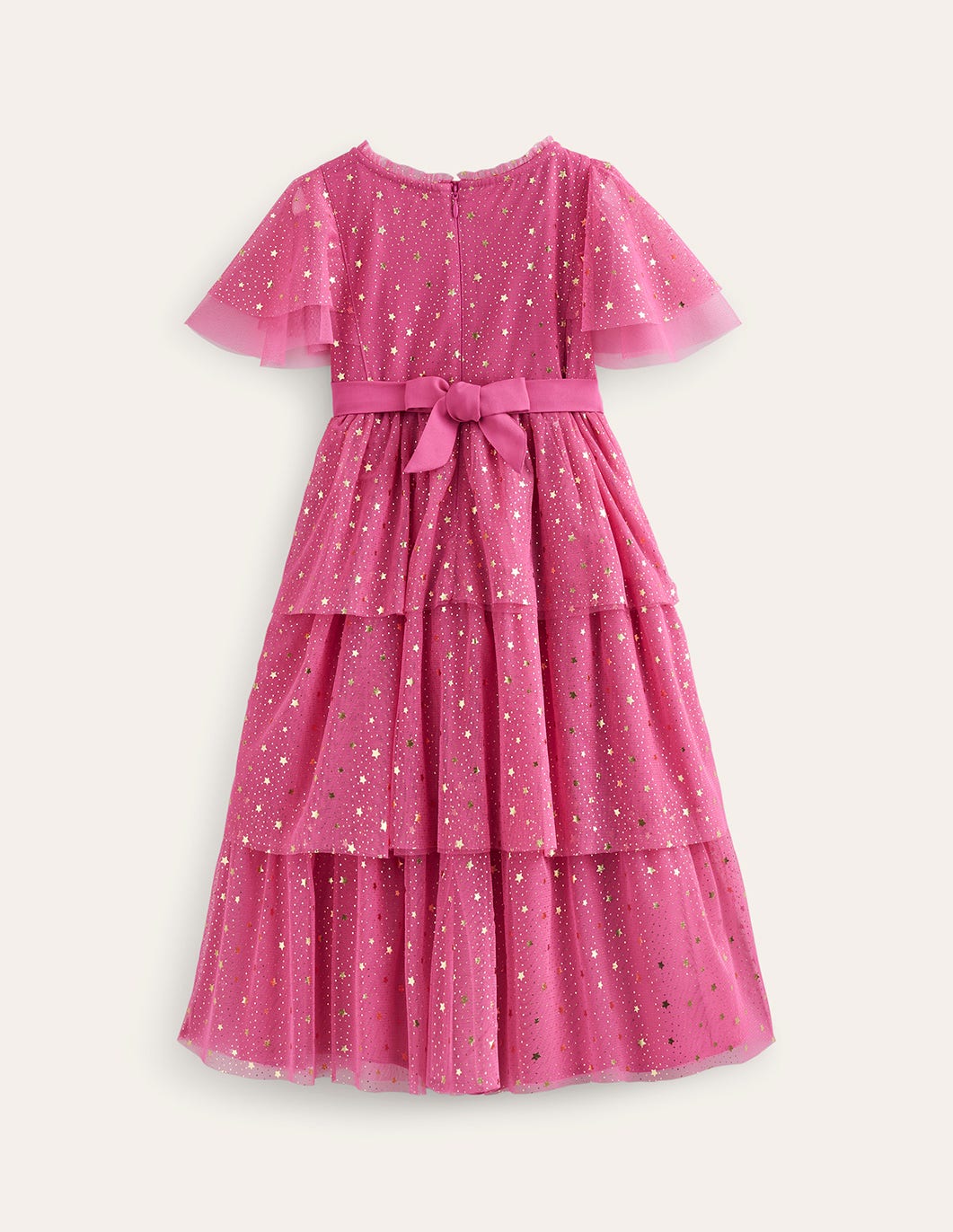  Foil Star Tulle Dress-Sweet William Pink、mySite、ashleygrahame