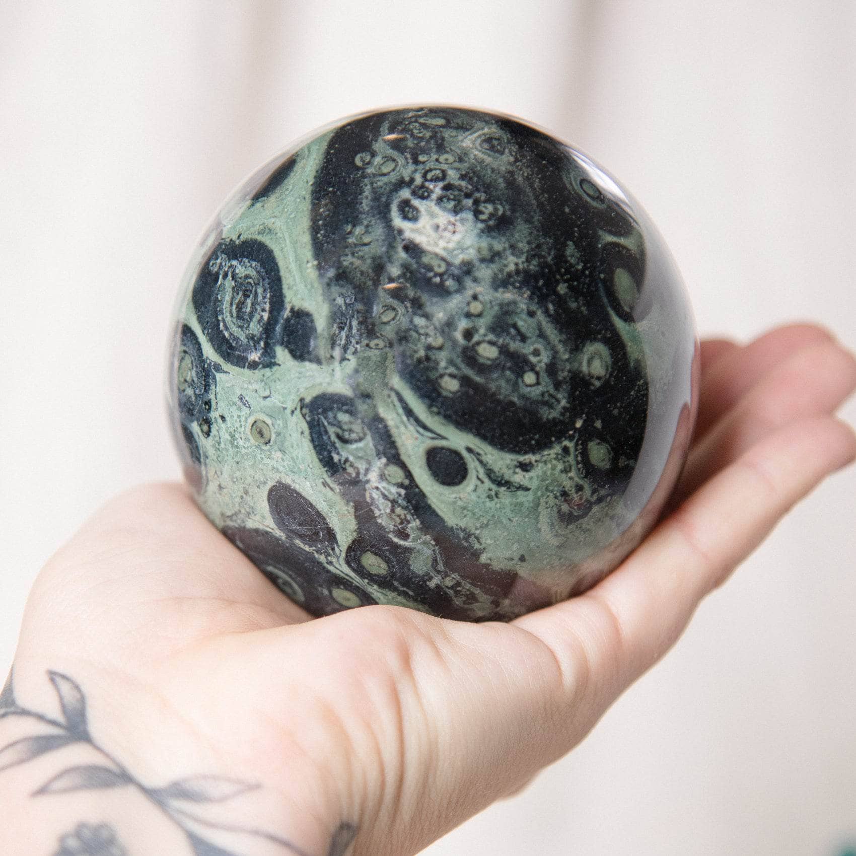 Kambaba Jasper Sphere - AAA Premium Quality、mySite、hinf8tx79