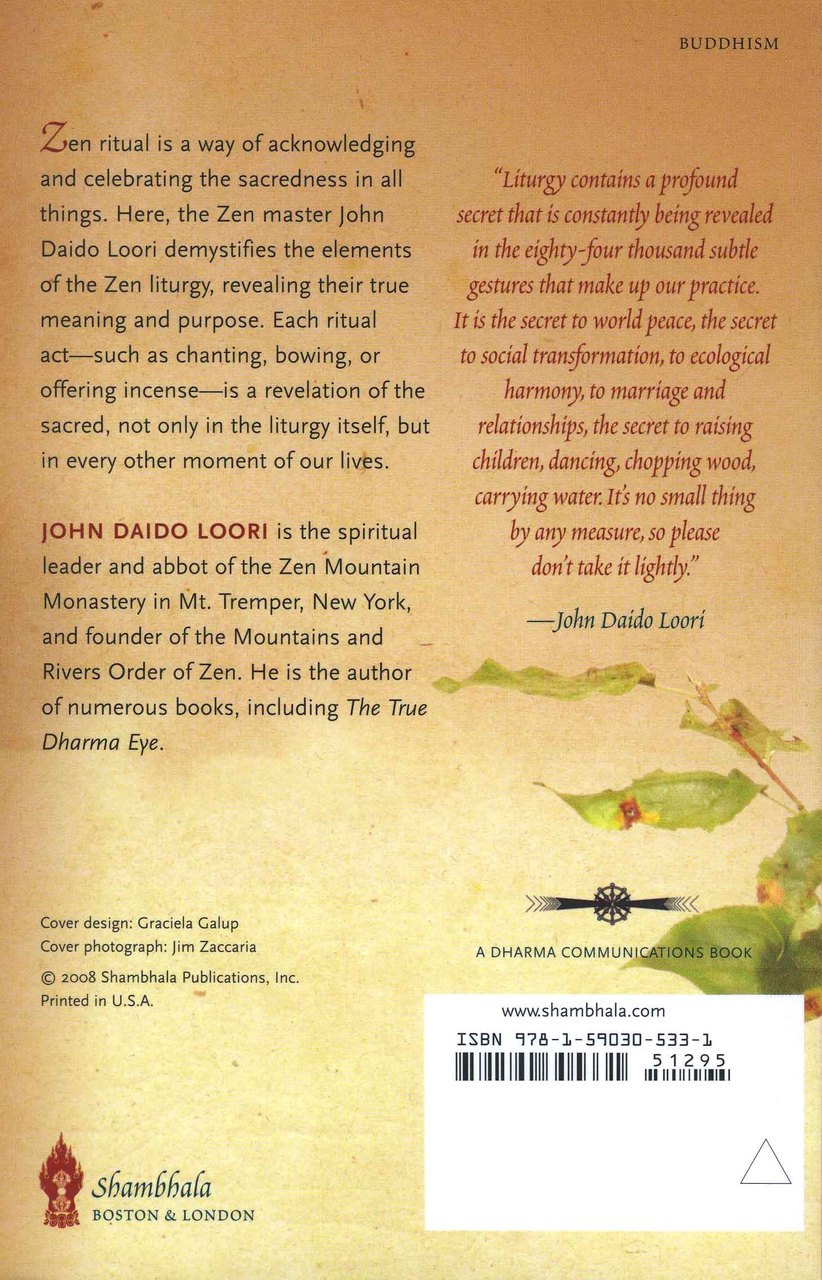 Bringing the Sacred to Life: The Daily Practice of Zen Ritual、mySite、topwebapps