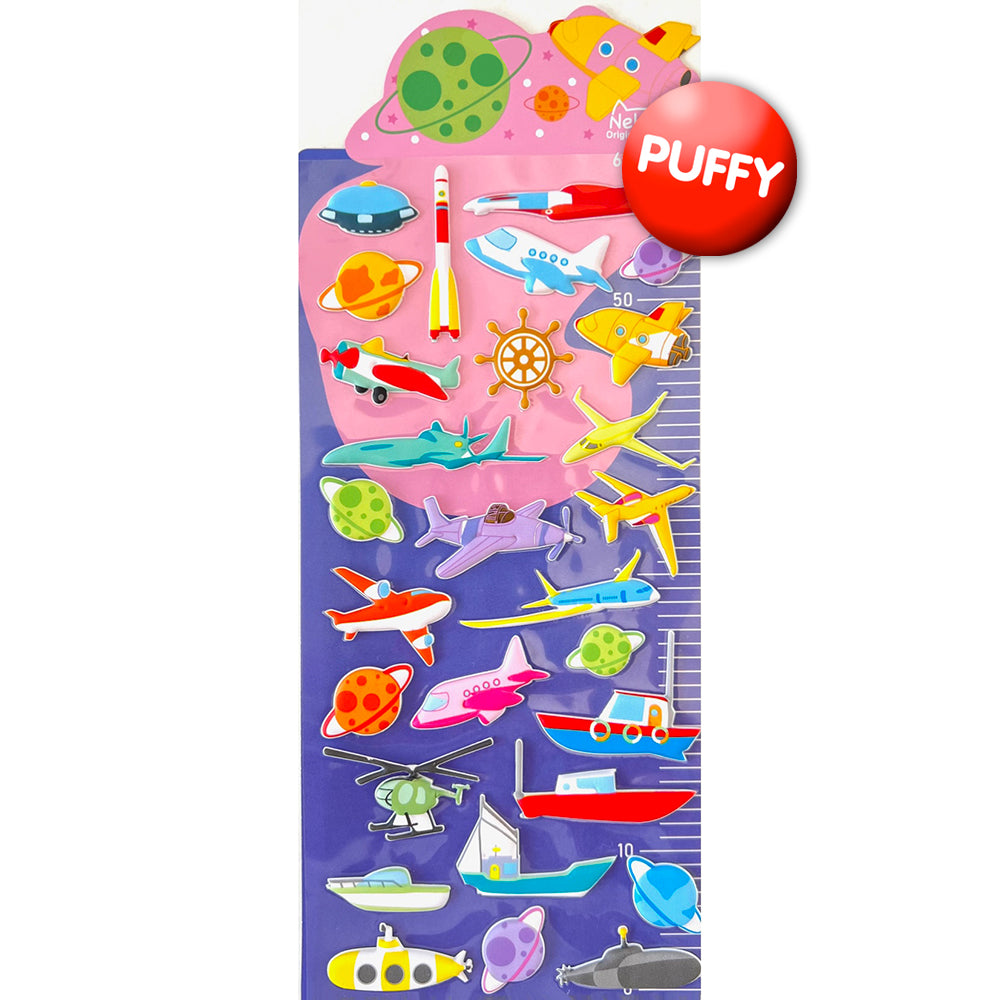  Sea, Sky & Space Puffy Stickers、mySite、ghnorth