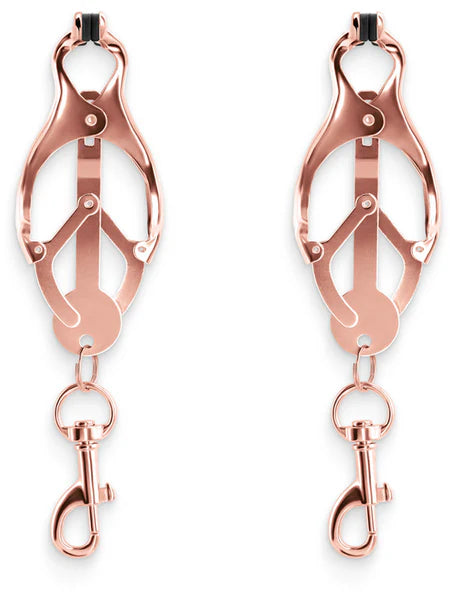 Clover Nipple Clamps With Snap Hook | Rose Gold、mySite、bottomscart