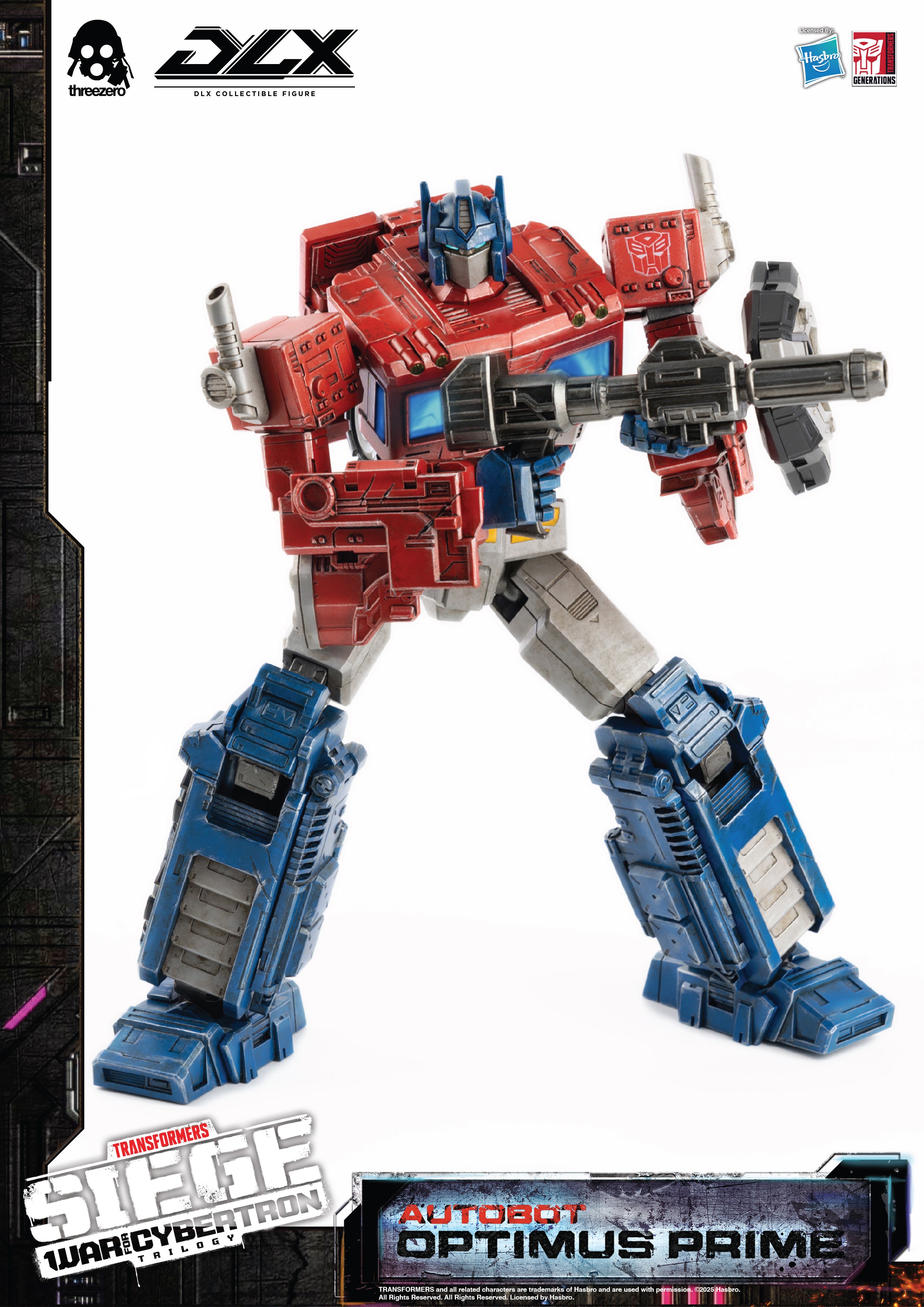Threezero Transformers: War for Cybertron Trilogy DLX Optimus Prime、mySite、hgirdovlk