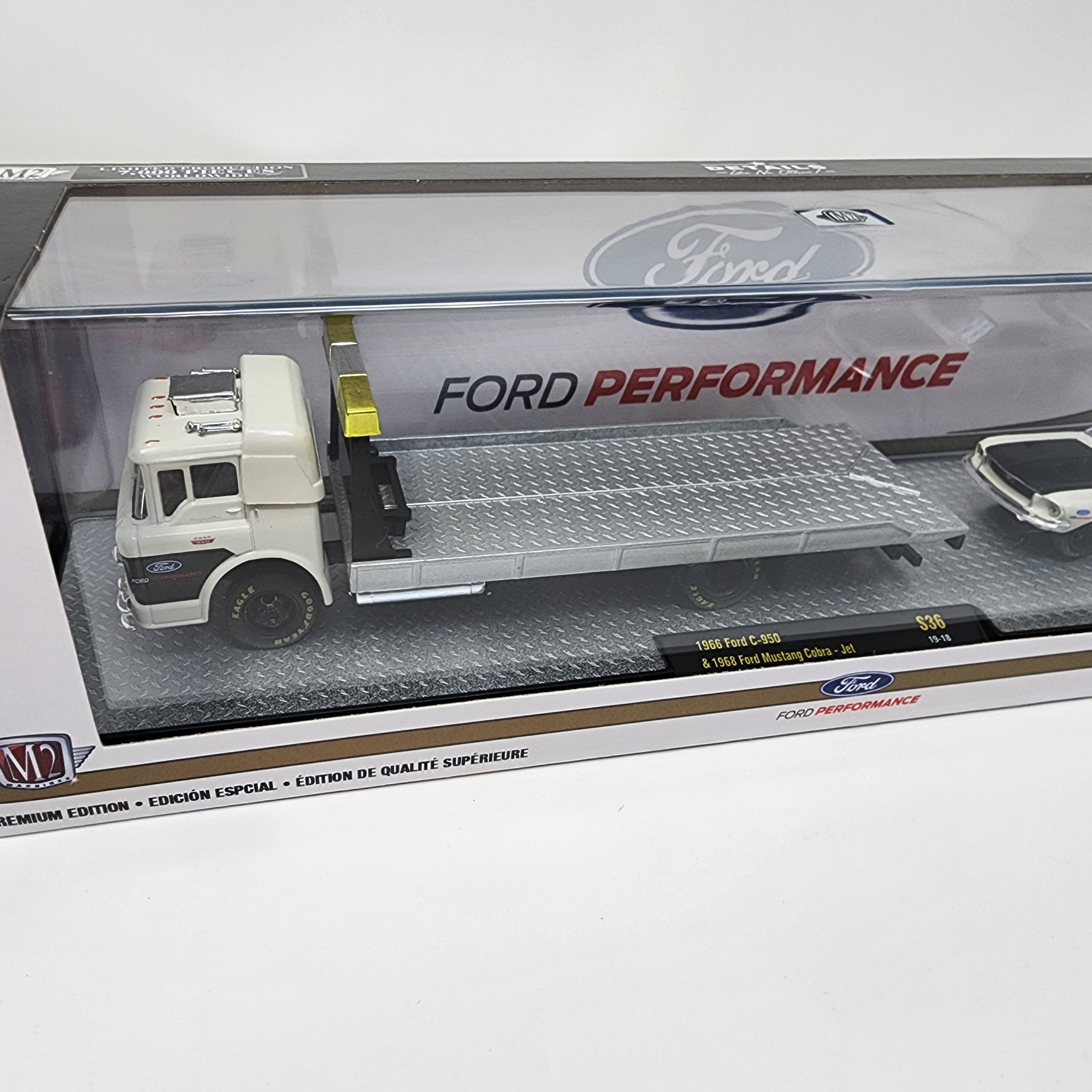 1966 Ford C-950 & 1969 Ford Mustang Cobra Jet * M2 Machines Auto-Haulers、mySite、hgirdovlk