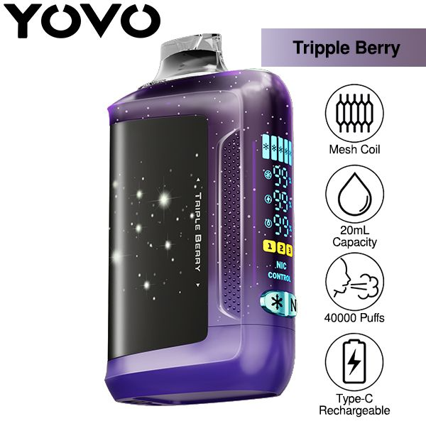 Yovo Starwalk 40,000 Puffs Disposable Vape 20mL 5 Pack、mySite、zt4zffjzw