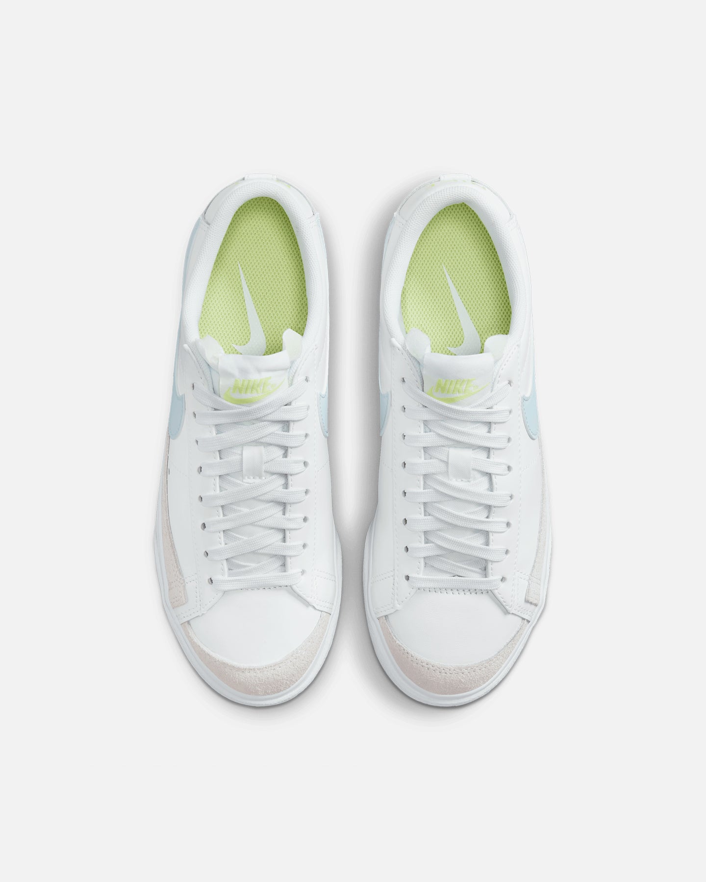 Nike Women's Blazer Low Platform White/Blue Tint、mySite、zt4zffjzw