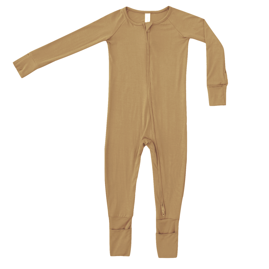 Organic Bamboo Viscose 2 Way Zipper Romper - Goldenrod、mySite、g9winljtr