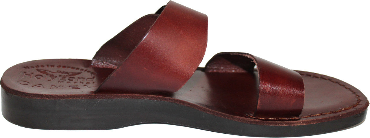  Holy Land Market Men/Women Biblical Jesus Leather Sandals/Slides From Jerusalem (Andrew Style II)、mySite、elrpsem3k