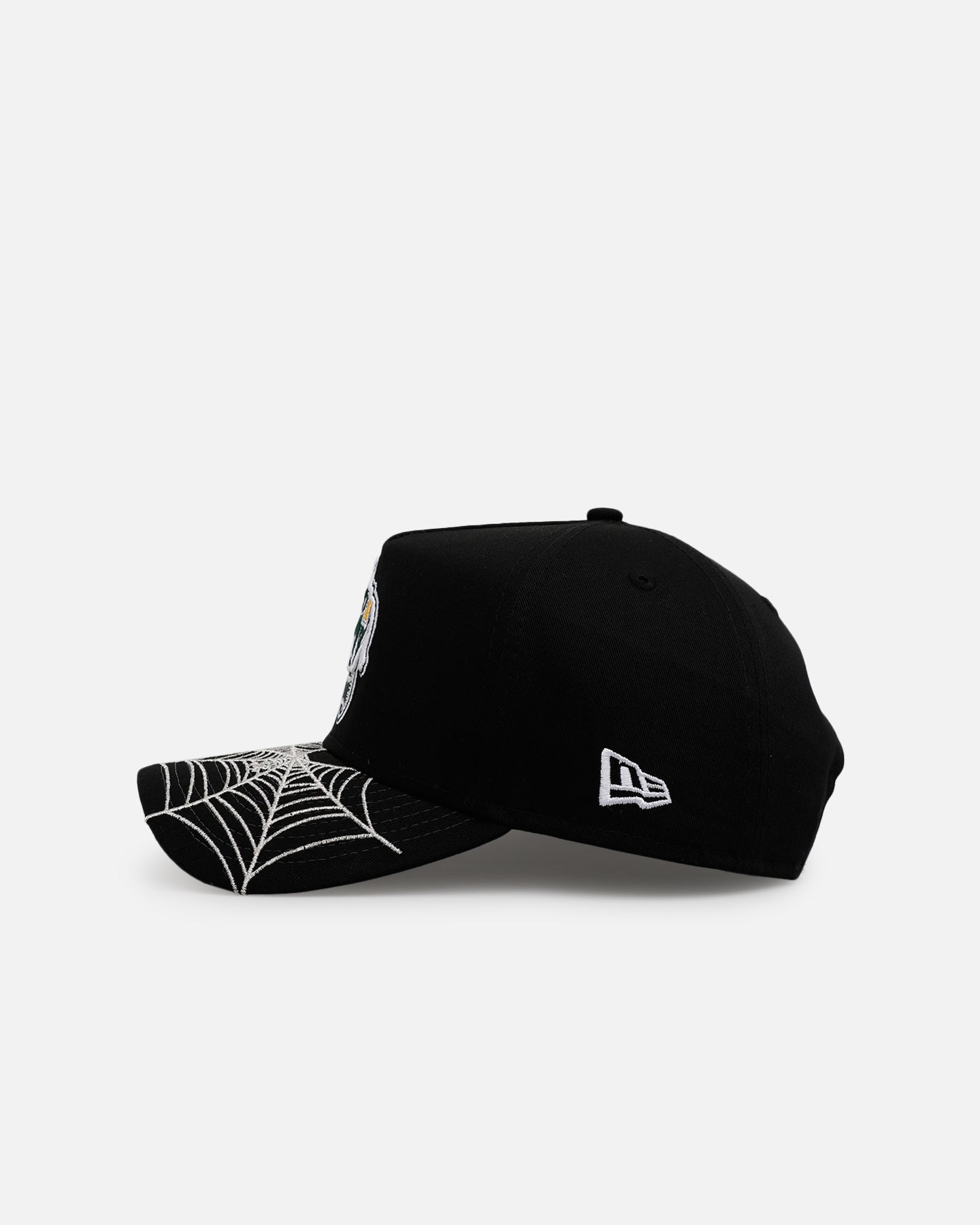 New Era Oakland Athletics 'Spider Web Visor' 9FORTY A-Frame Snapback Black、mySite、zt4zffjzw