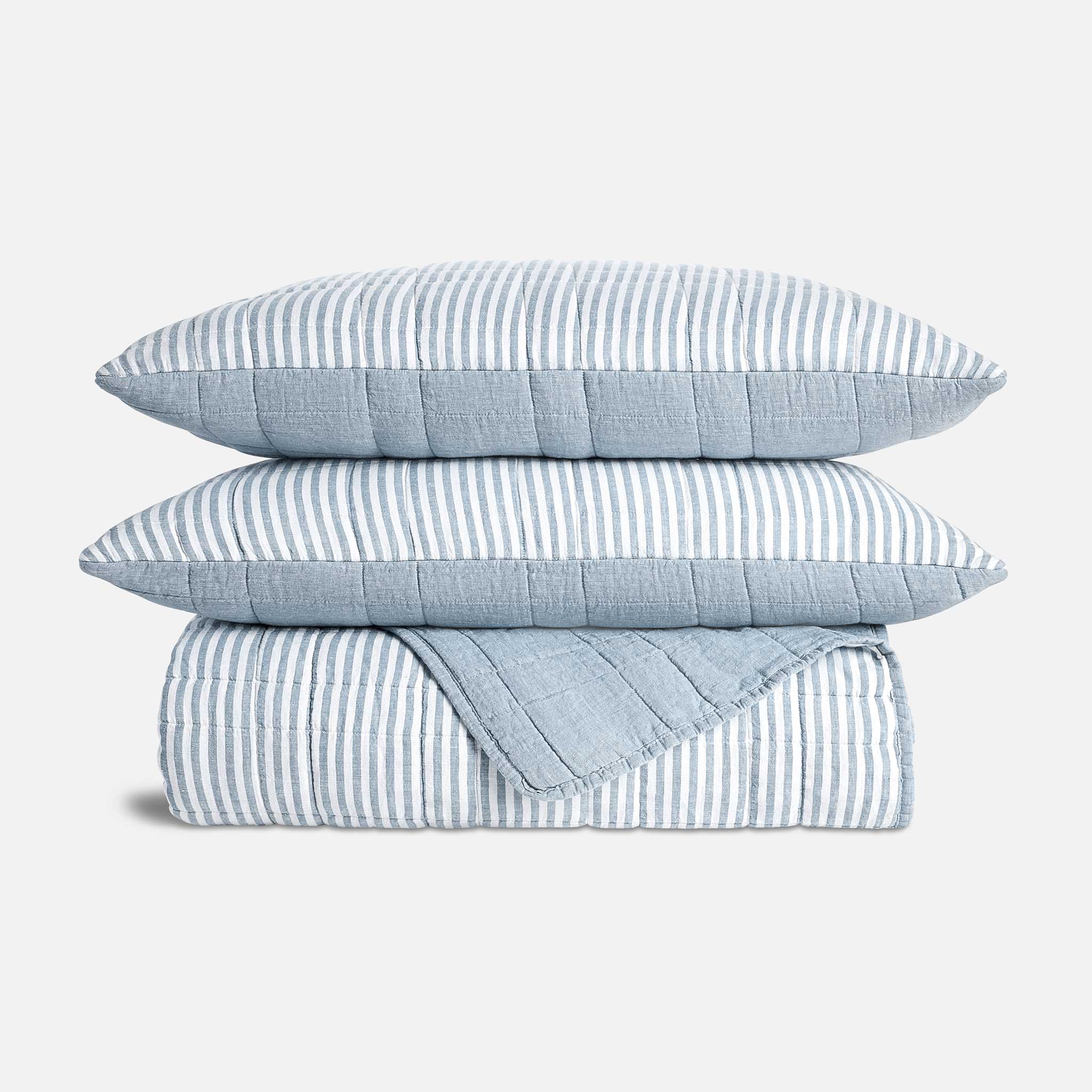  Washed European Linen Quilt Set、mySite、sugarbowlscore