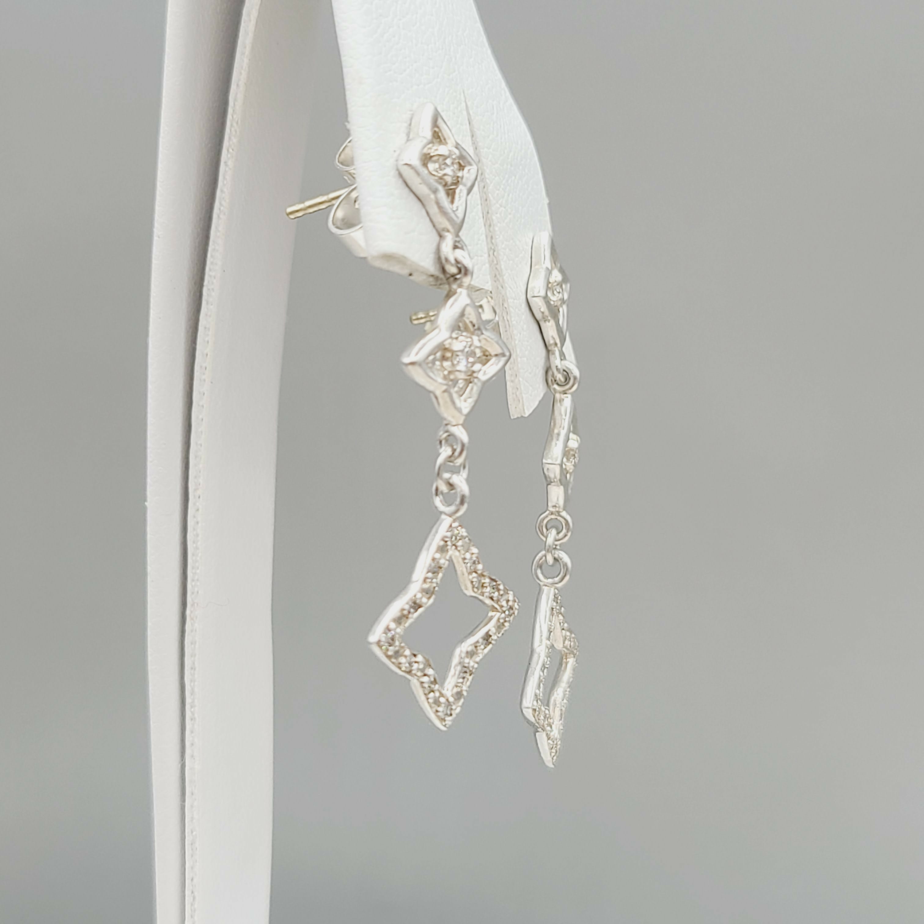 David Yurman Quatrefoil Drop Earrings with Diamonds、mySite、hinf8tx79