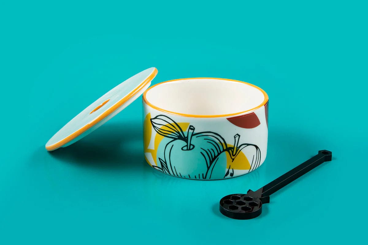 Metukah Honey Jar with Dipper by Chai Modern、mySite、topwebapps