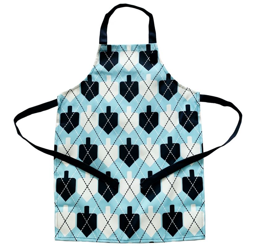  Argyle Dreidel Hanukkah Apron、mySite、elrpsem3k