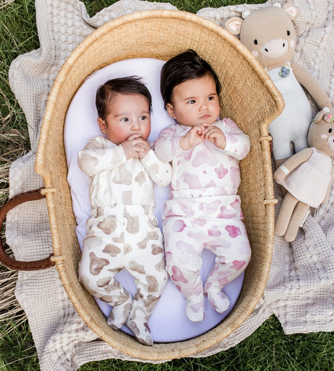 Mooo! Bodysuit & Pant Set - Hummus、mySite、g9winljtr