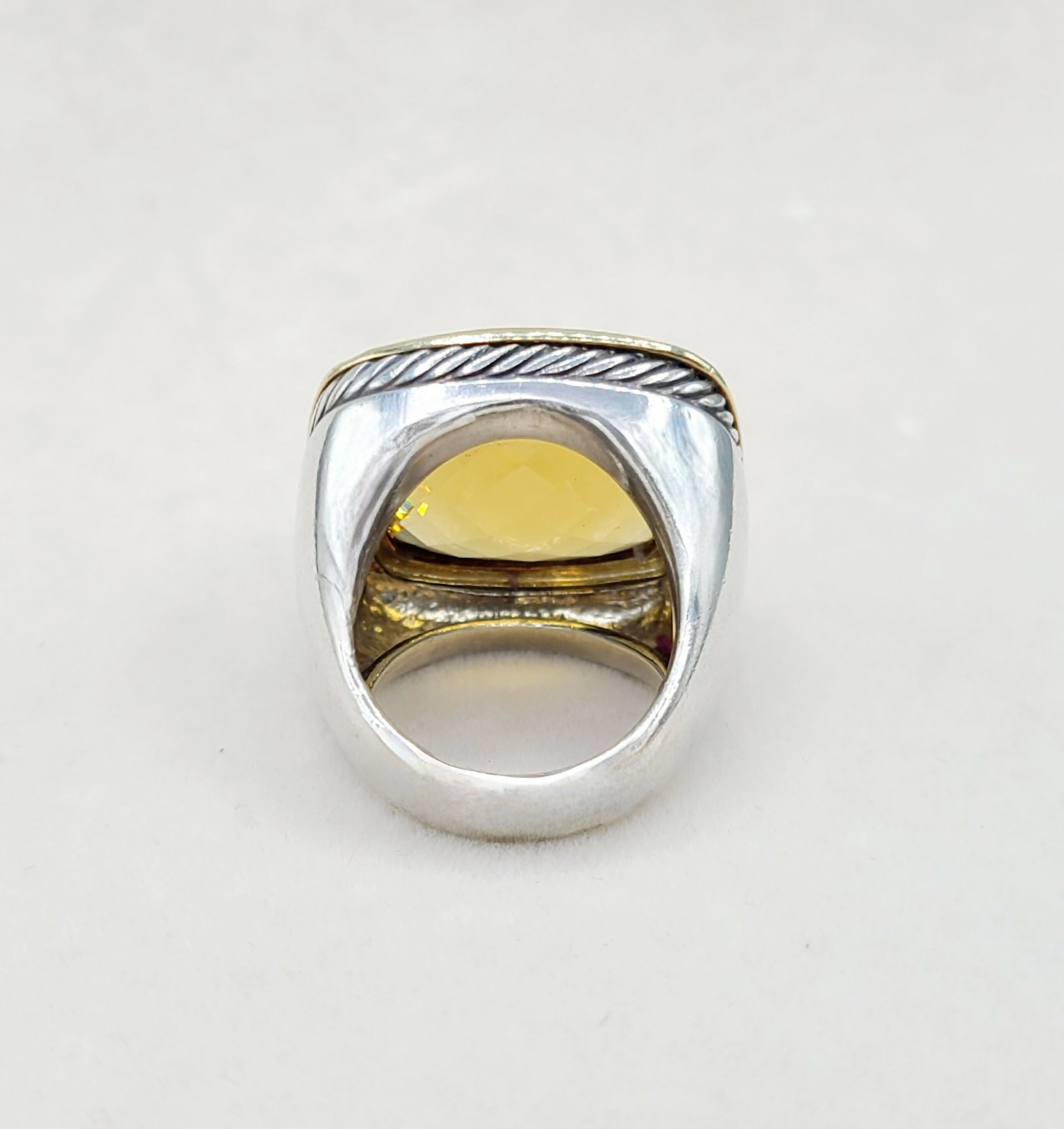 David Yurman Albion Ring 20mm Citrine & Diamonds、mySite、hinf8tx79