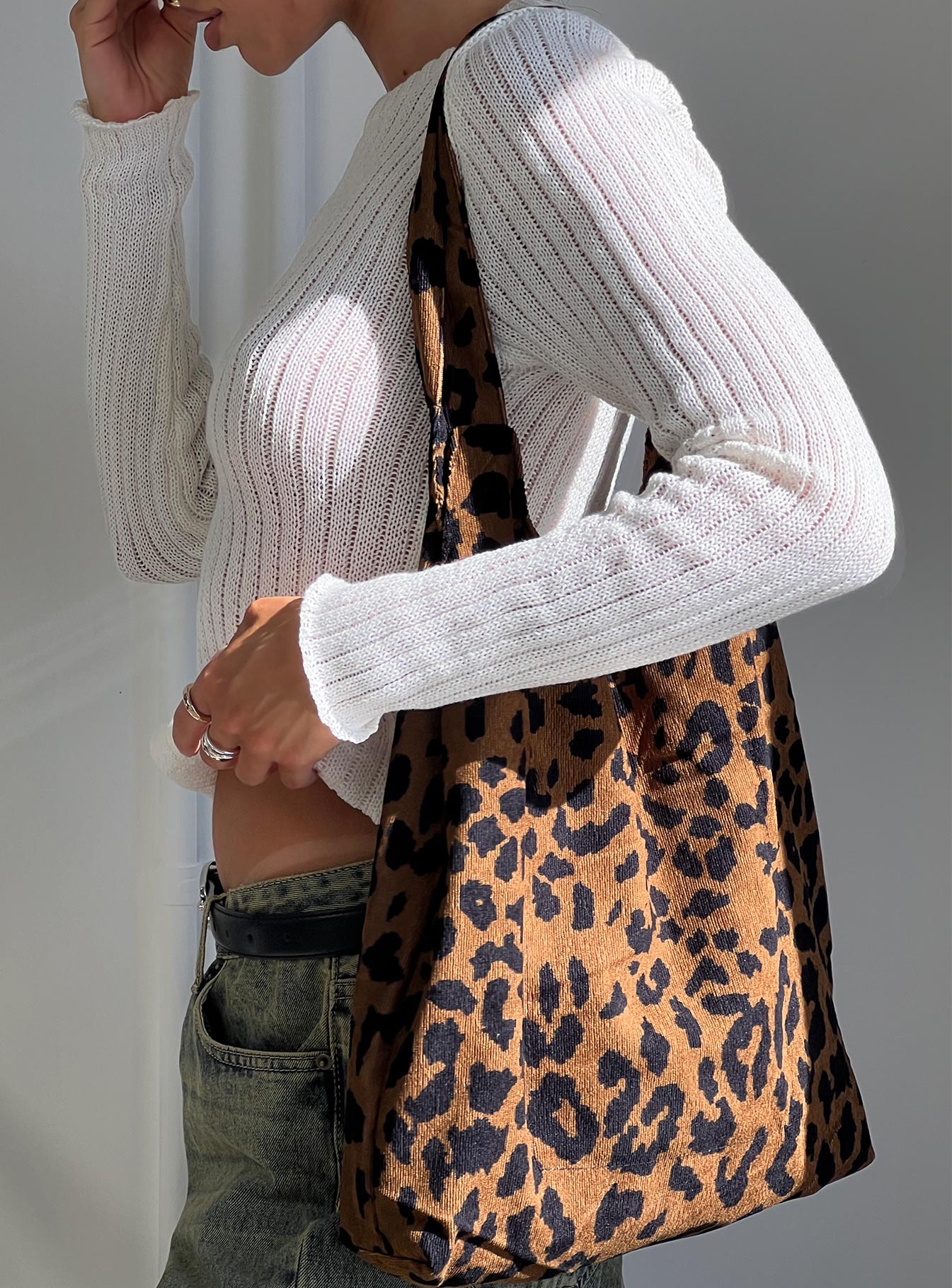 Washington Street Bag Leopard、mySite、solidvoid