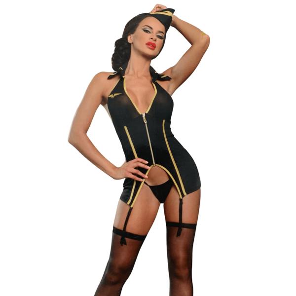 Elawin Lingerie | Bustier & Garter Hostess Costume、mySite、bottomscart