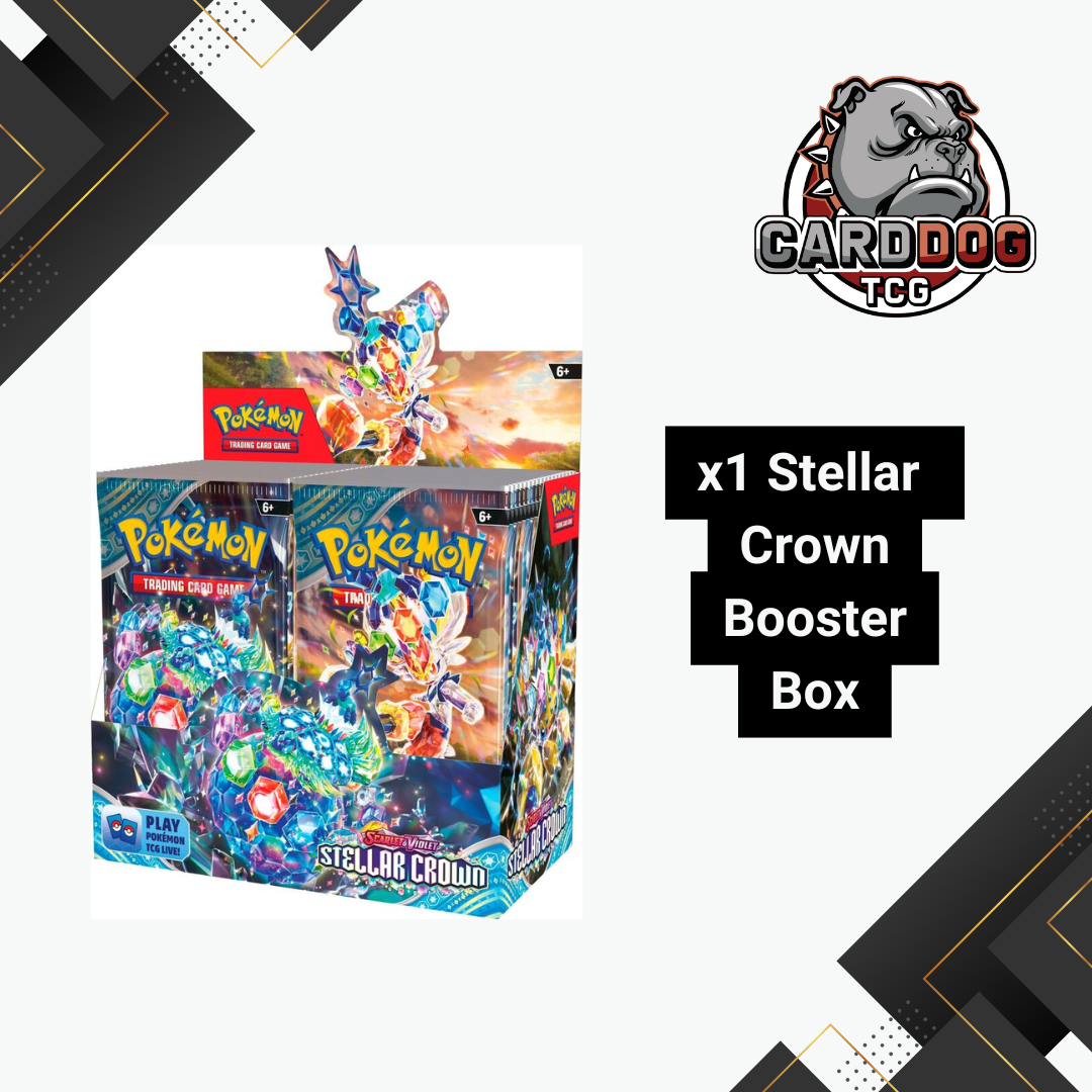 Scarlet & Violet | Pokemon Scarlet Violet Stellar Crown Booster Box、mySite、waistdrama