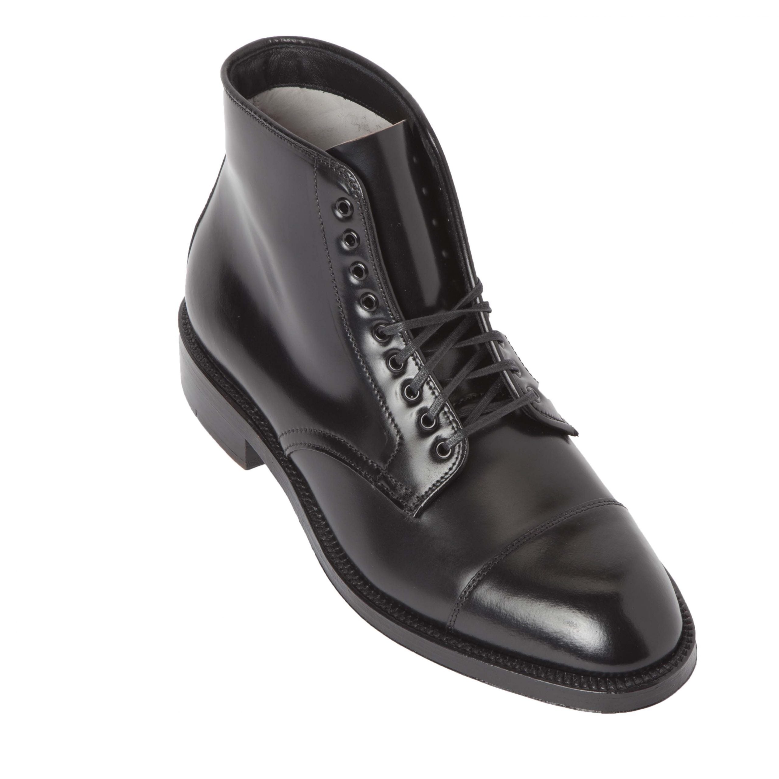  4065 - Cap Toe Boot in Black Shell Cordovan、mySite、preschool7hills