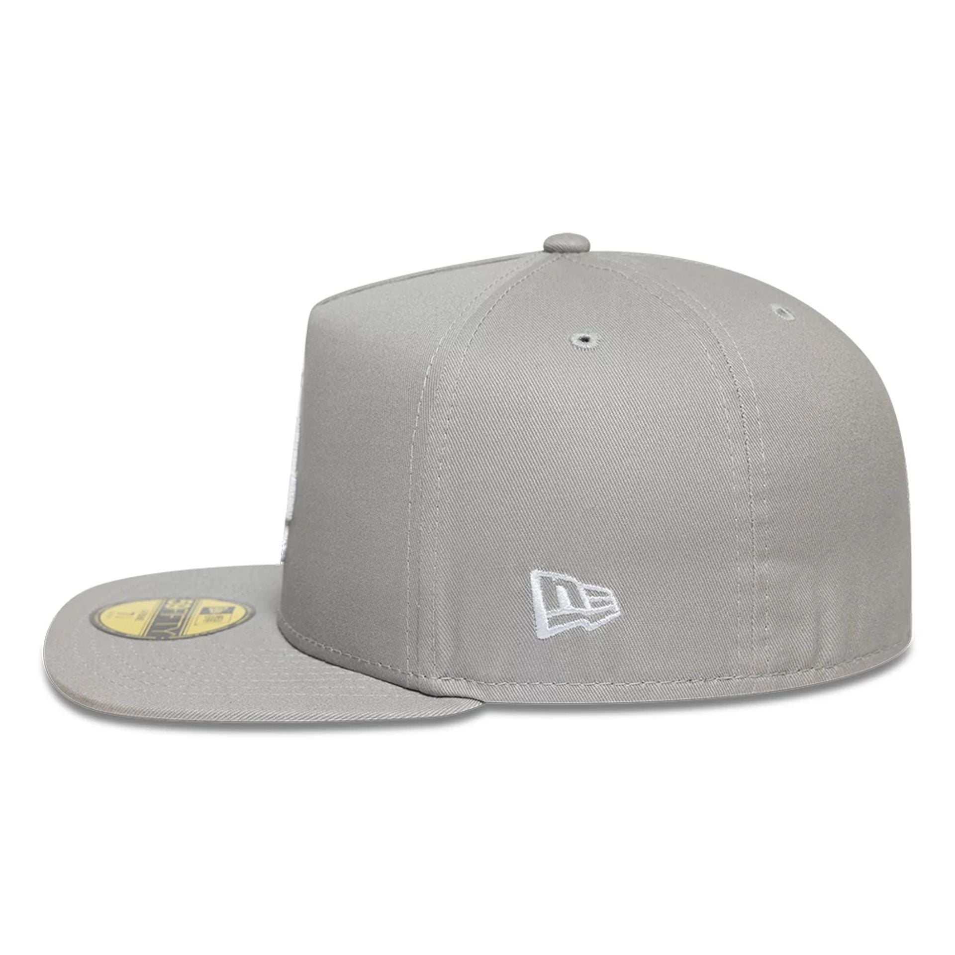 LA Dodgers MLB Grey 59FIFTY A-Frame Fitted Cap、mySite、vikingsvslions