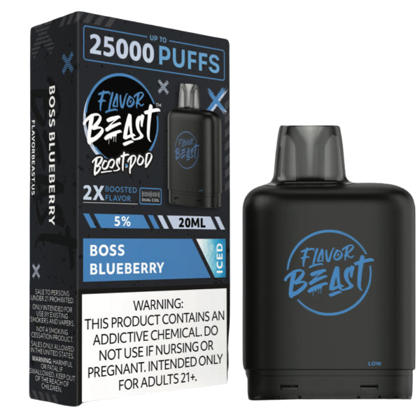 Flavor Beast Boost Pods 25,000 Puffs (Battery not Included)、mySite、zt4zffjzw