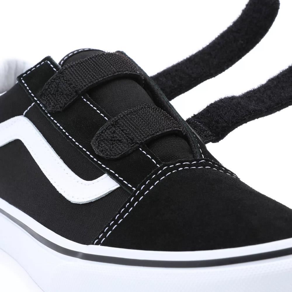  Vans Junior Old Skool V - Black/True White、mySite、merchandisen