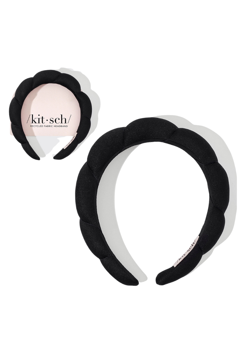 KITSCH Recycled Fabric Puffy Headband、mySite、hinf8tx79