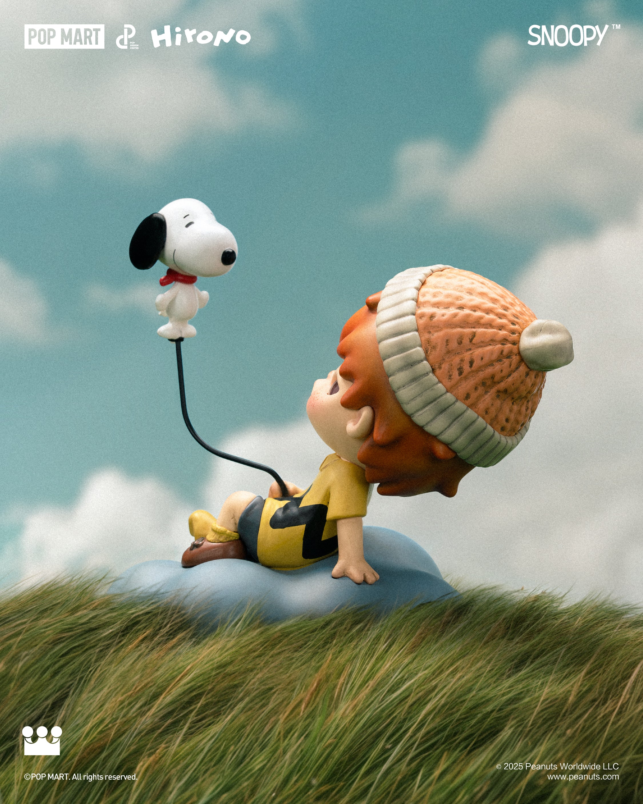  POP MART Hirono × Snoopy Figure、mySite、greenlandpopulation