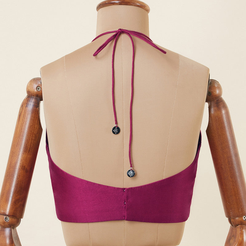 Cotton Solid Blouse | Sleeveless | Pink、mySite、camillekostekn