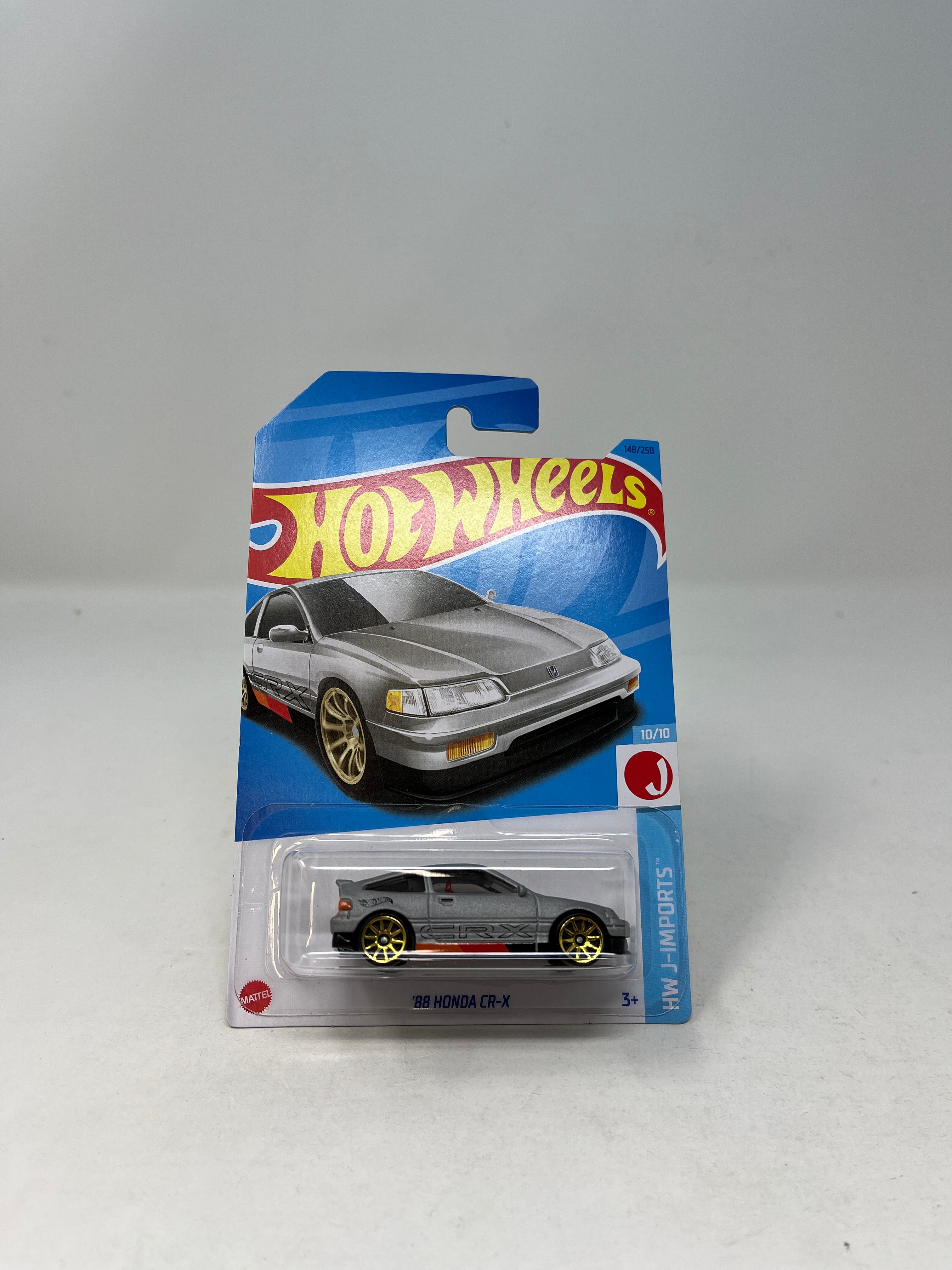 '88 Honda CR-X #148 * Grey * 2023 Hot Wheels、mySite、hgirdovlk