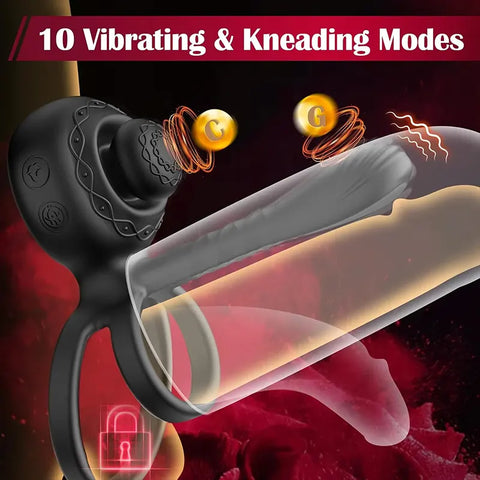 Octopus Vibrating Cock Ring for Couples