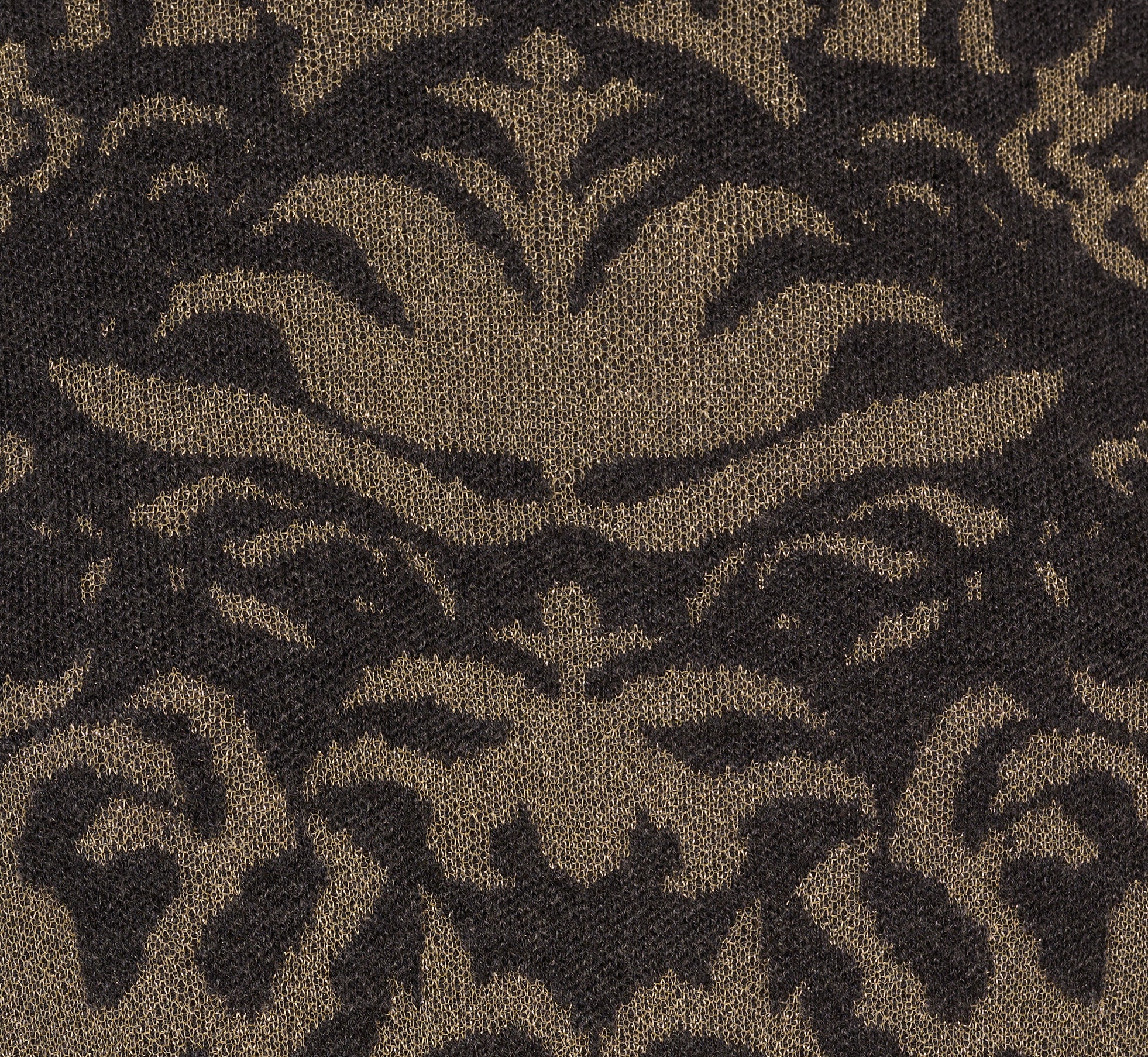 Drop Shoulder Metallic Knit Sweater In Slate Grey Gold、mySite、solidvoid