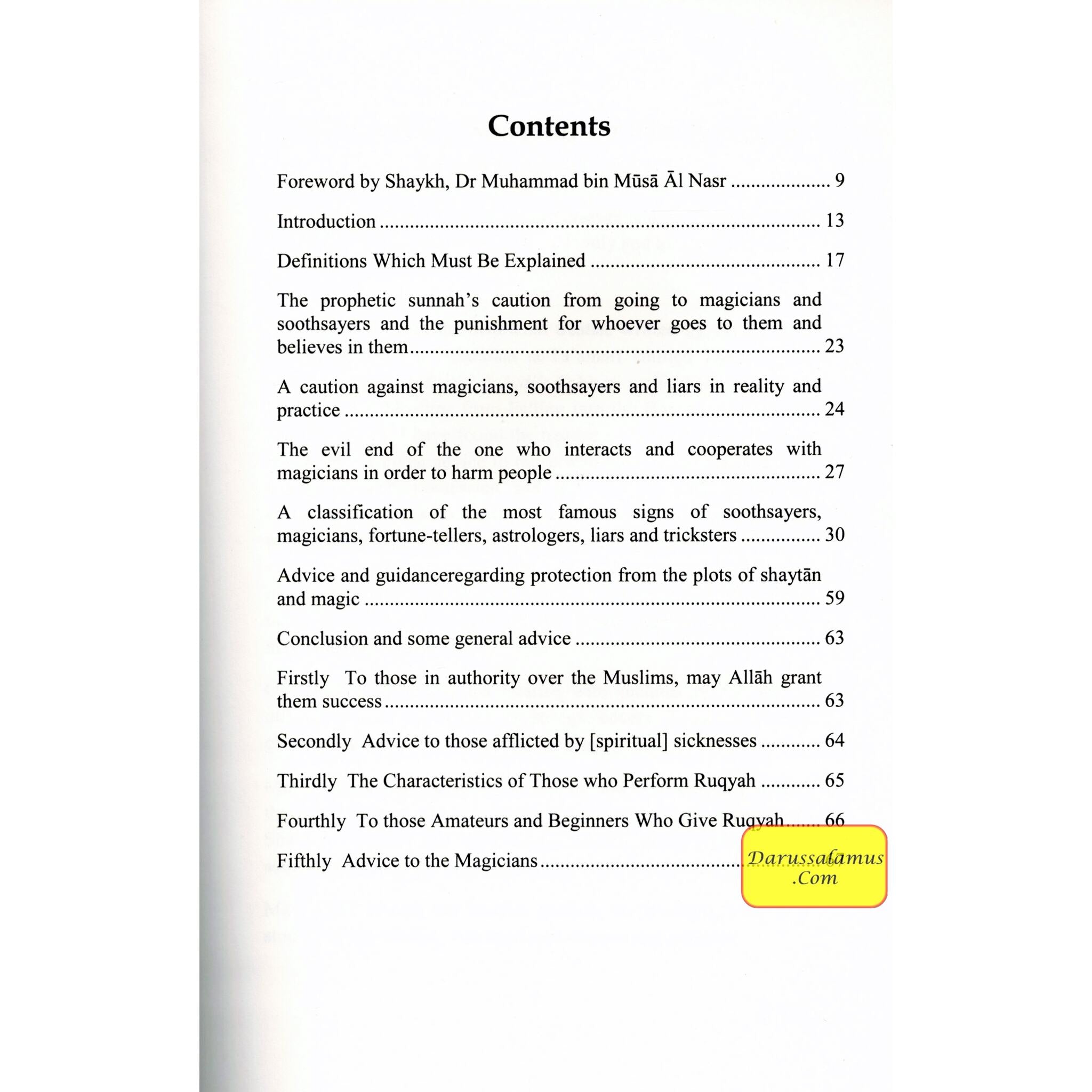 200 Signs of the Magicians & Sorcerers (The Cure for Magic) By Muhammad Musa Nasr、mySite、topwebapps