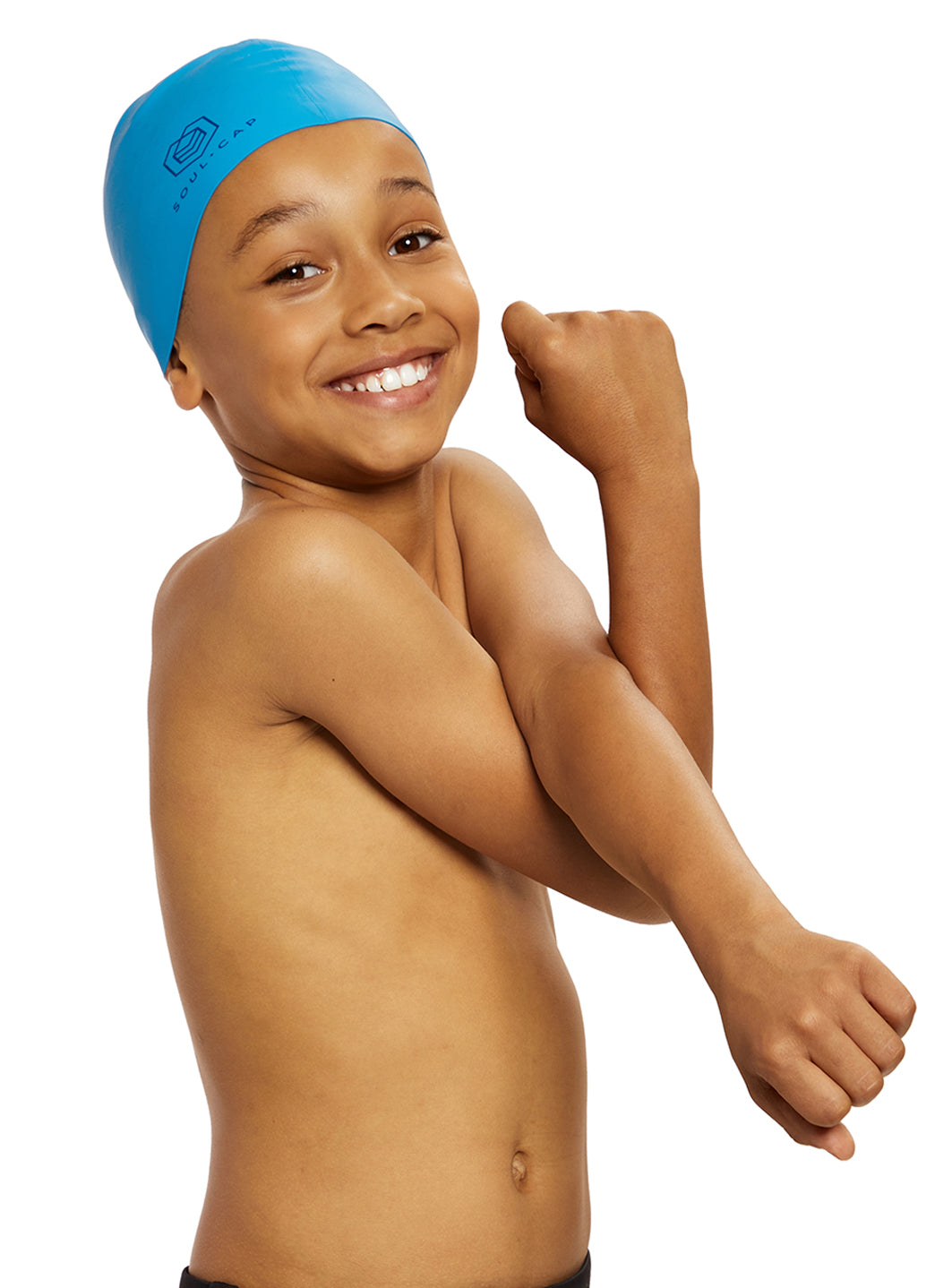 SOUL CAP Kids' Swim Cap、mySite、noshort