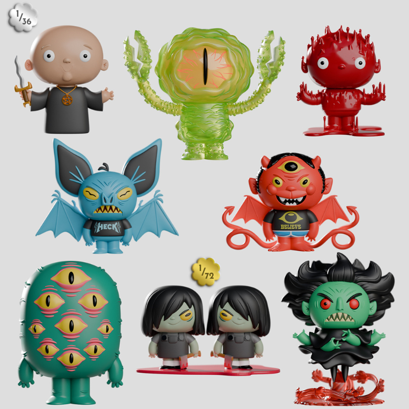  Kaleidos Creative Odds N Sods Blind Box Blind Box、mySite、greenlandpopulation