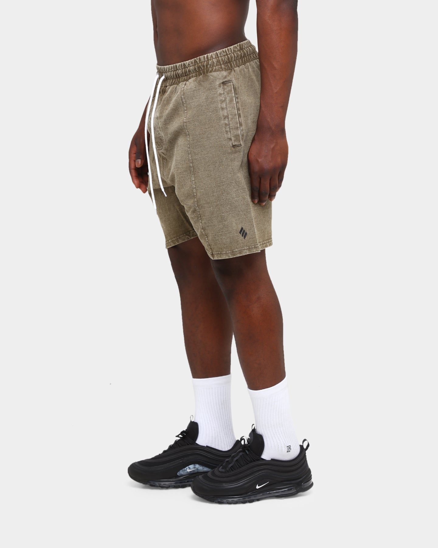 Elevn Clothing Co. VTG Washed Shorts Forest、mySite、zt4zffjzw