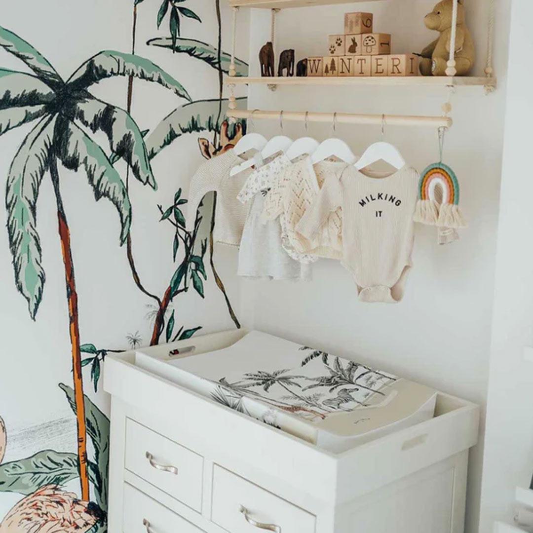  Mama Shack Anti Roll Changing Mat - Palms & Safari、mySite、merchandisen