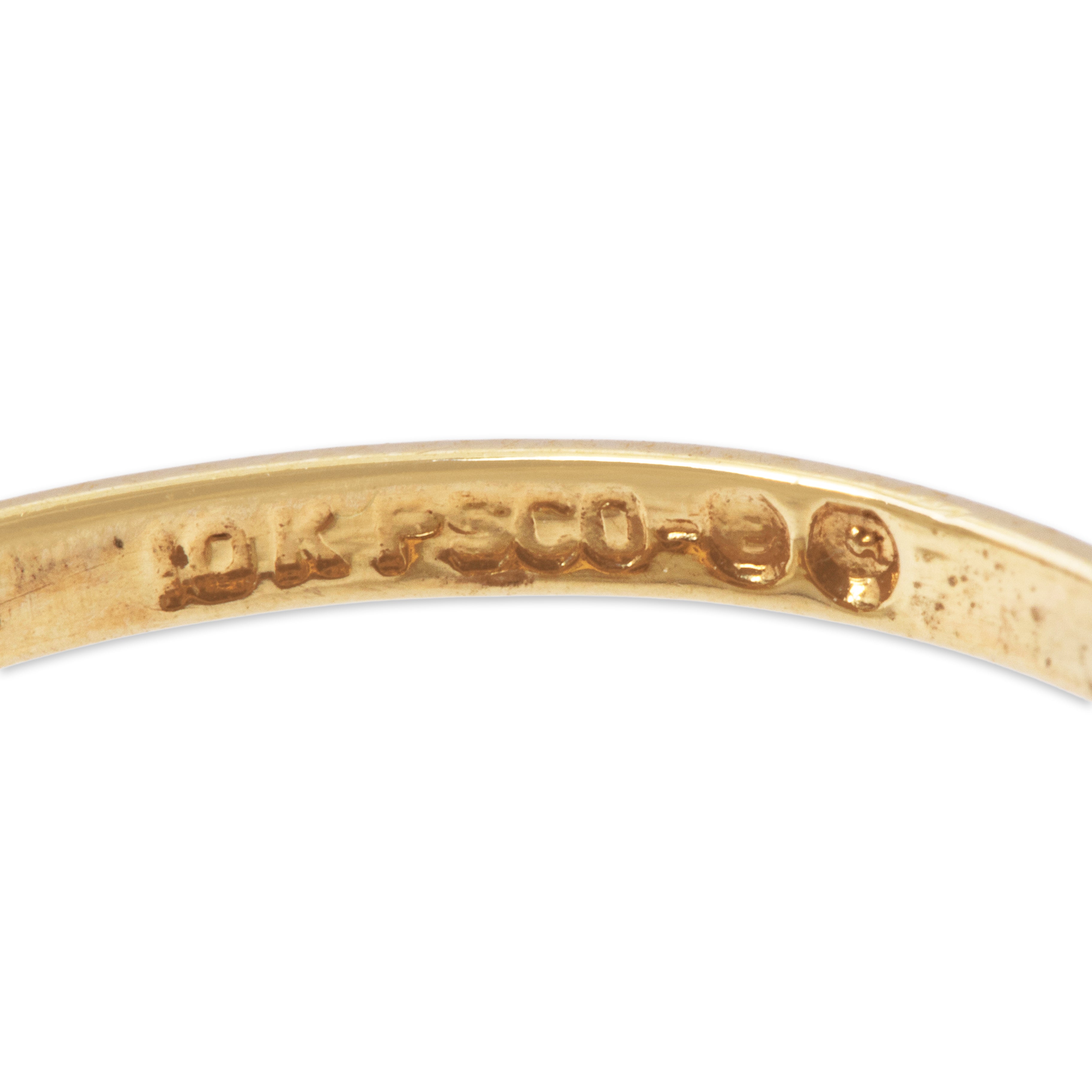 Vintage 10k Yellow Gold Onyx Diamond Delicate Openwork Ring 6.00、mySite、hinf8tx79