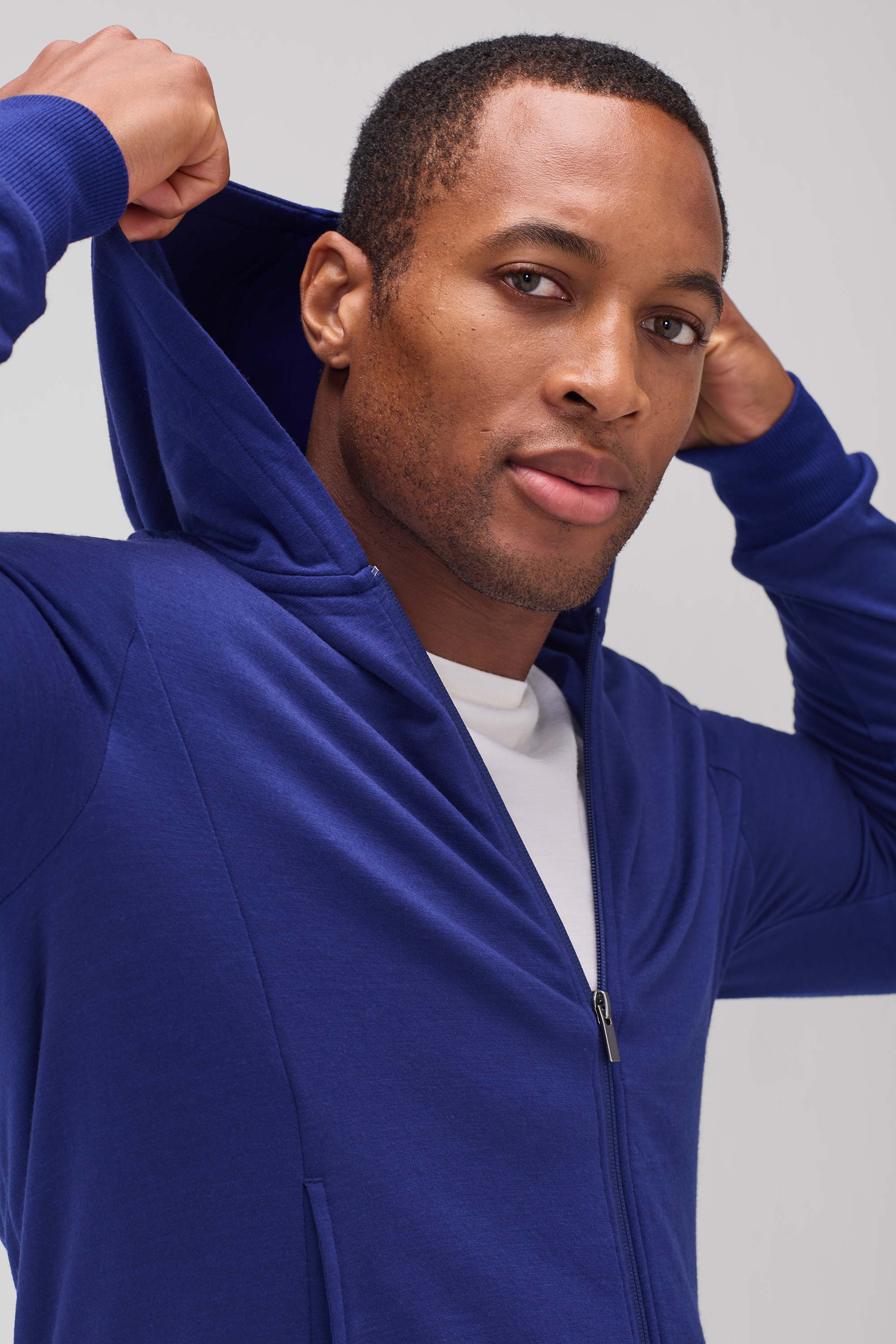 Men's Compact Travel Hoodie、mySite、noshort