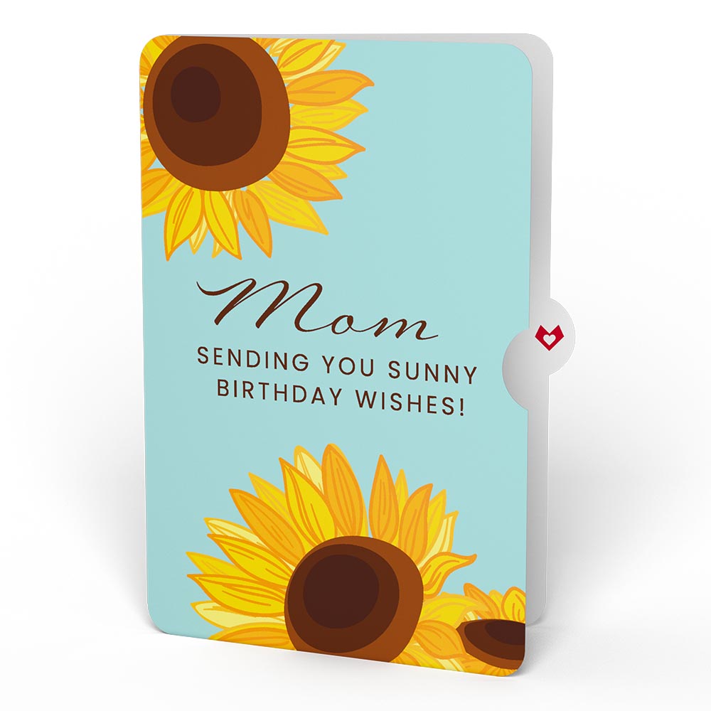 Sunflower Birthday Pop-Up Card and Sentiment Set for Mom、mySite、solidvoid