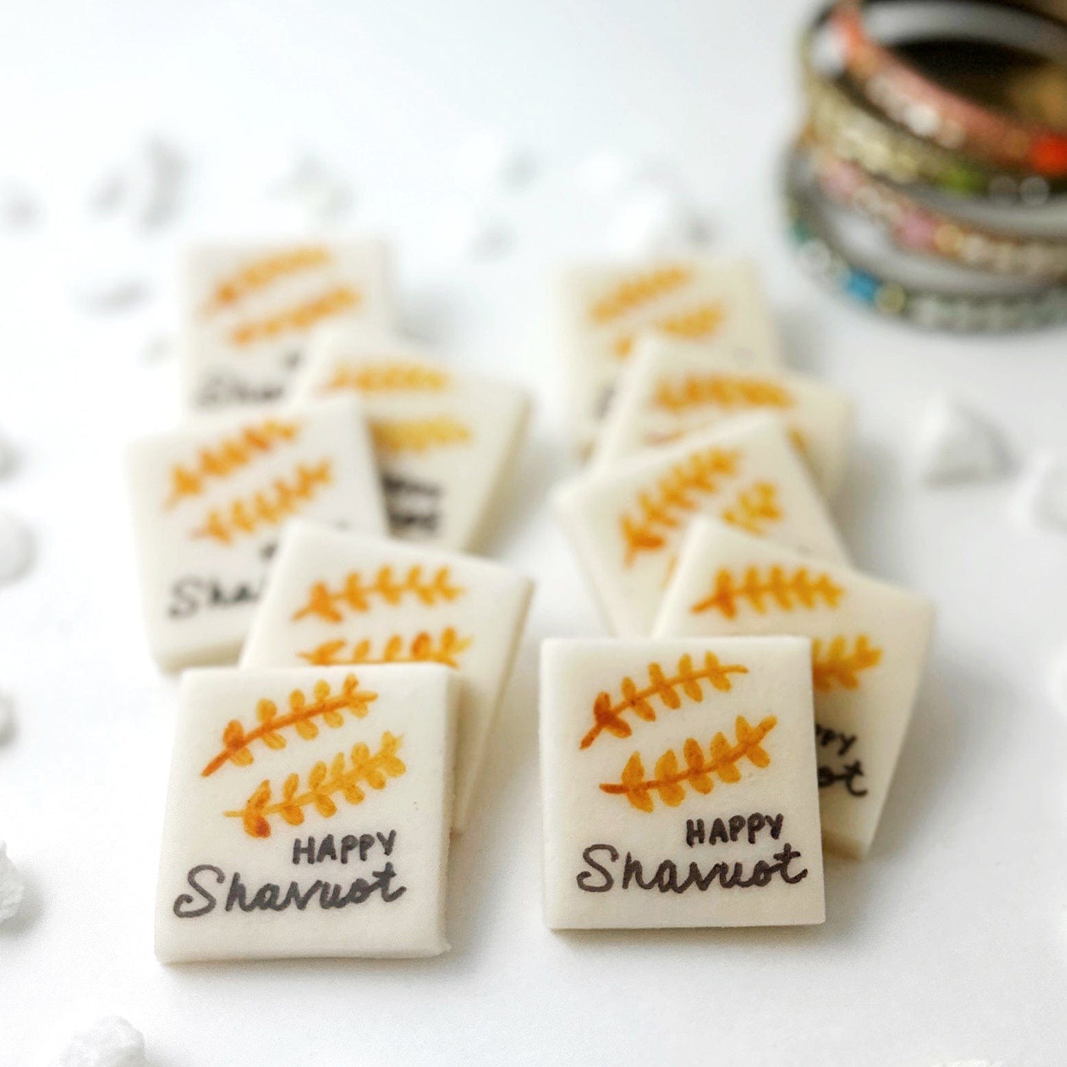 Marzipan Happy Shavuot Placecards、mySite、topwebapps