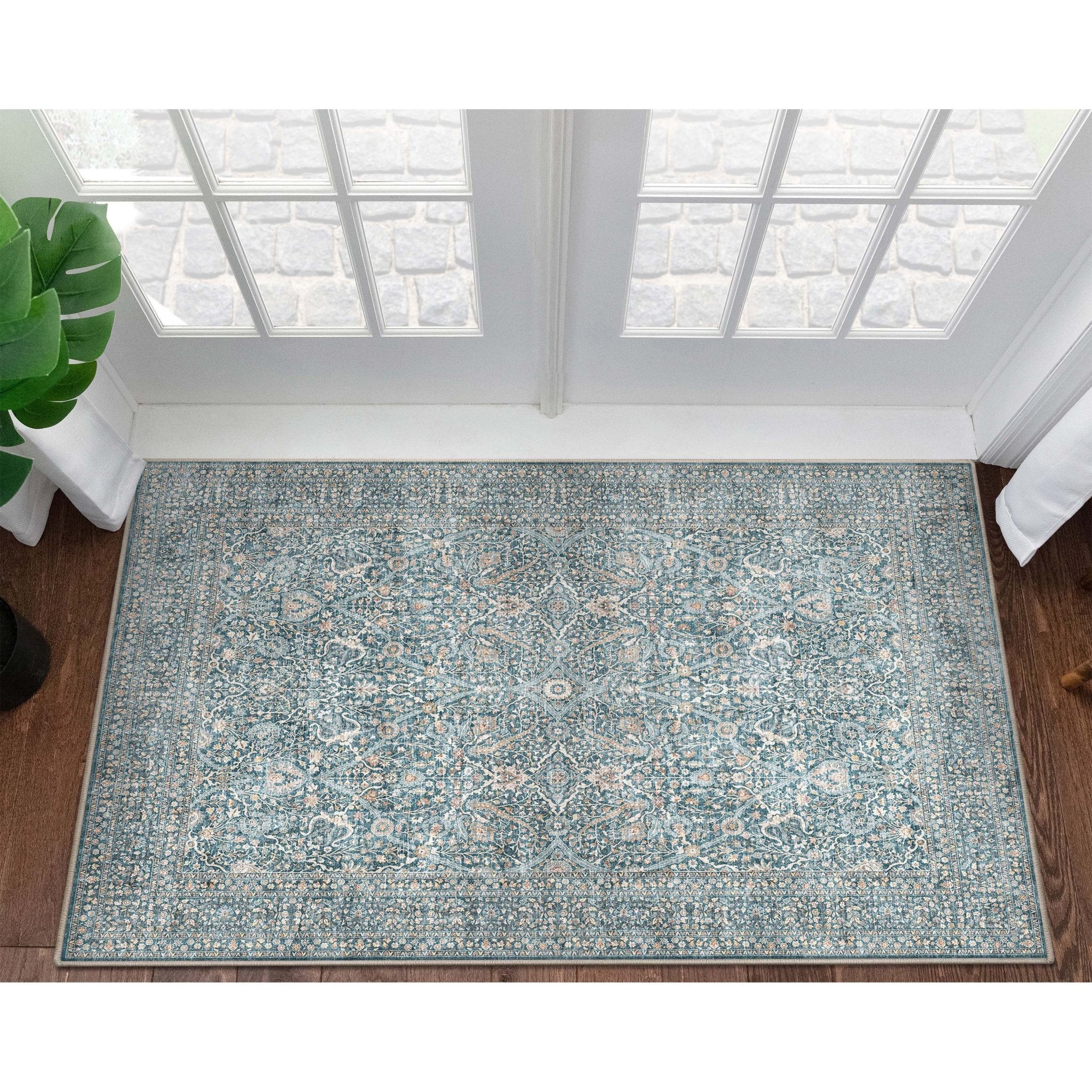 Isolde Vintage Persian Oriental Flat-Weave Rug、mySite、gigharbornorthrealestate