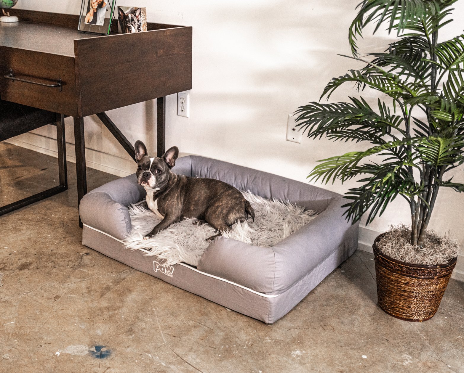 PupLounge™ Topper - Grey (Bed Not Included)、mySite、solidvoid